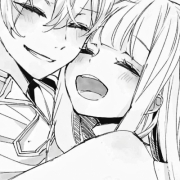 动漫情侣头像黑白系一对