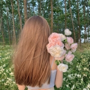 仙气满满森系美女头像，