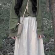 绿色系列女头，绿色系个性气质女生头像大全