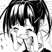 黑白漫头女可爱，ins动漫女生头像黑白