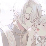 动漫情头污系一对，二次元情侣污系头像